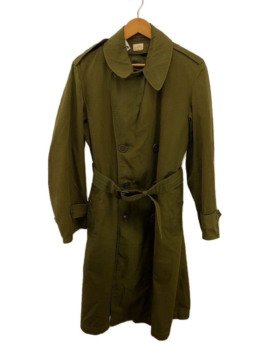 【中古】MILITARY◆コート/GRN/無地/60~70s/オーバーコート//【メンズウェア】