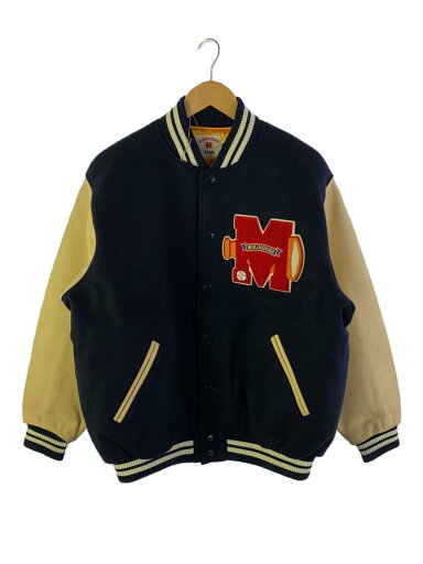 【中古】MIKI HOUSE◆スタジャン/L/ウール/NVY/M-65【メンズウェア】 【中古】MIKI HOUSE◆スタジャン/L/ウール/NVY/M-65【メンズウェア】