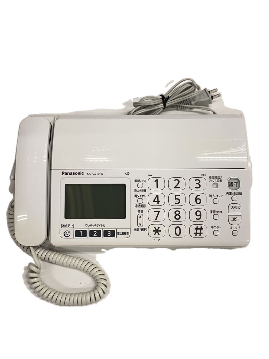 楽天市場】電話機 fax kx-pz210の通販