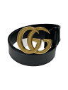 【中古】GUCCI◆ベルト/レザー/ブラック/メンズ/400593/214351【服飾雑貨他】(4)