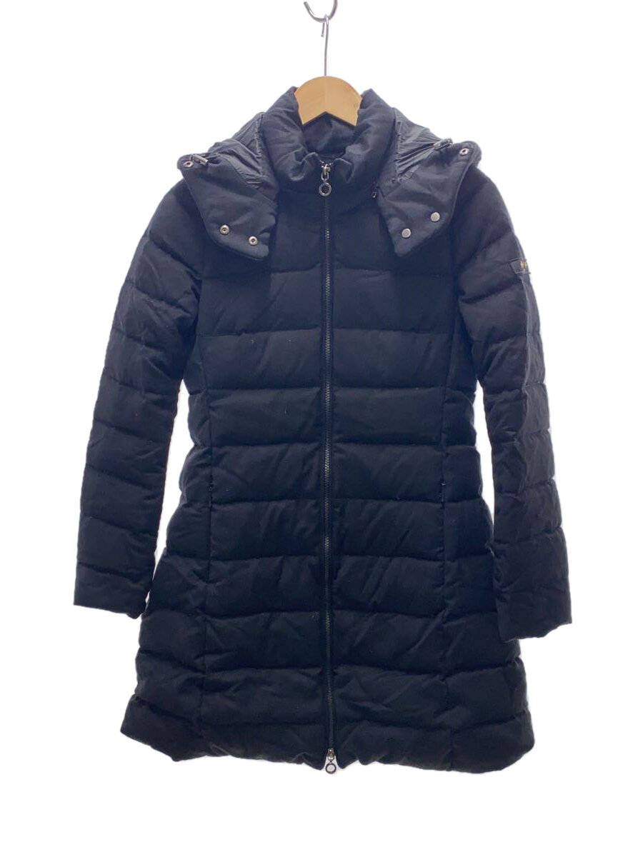 【中古】TATRAS◆コート/2/ウール/BLK/無地/LTAT20A4571-D【レディースウェア】