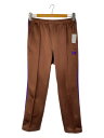 【中古】Needles◆TRACK PANT Poly Smooth/トラックパンツ/S/ポリエステル/BRW/無地/FK194【メンズウェア】(4)