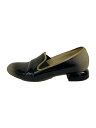 【中古】CHANEL◆ローファー/36.5/BLK/g30029【シューズ】