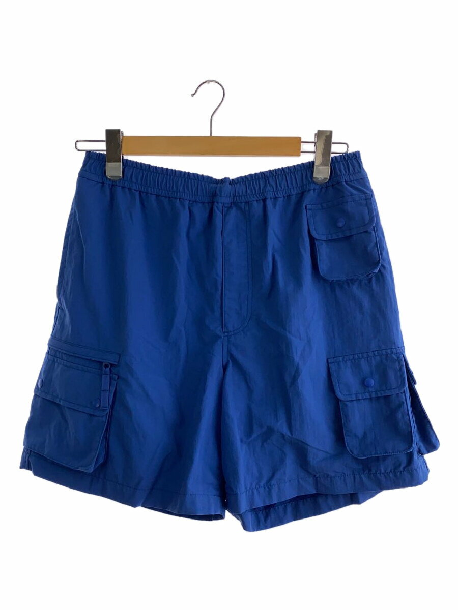 【中古】DAIWA PIER39◆ショートパンツ/M/ナイロン/BLU/BP-53022【メンズウェア】