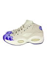 【中古】Reebok◆QUESTION MID CAMRON/ハイカットスニーカー/27cm/ホワイト/DV4774【シューズ】