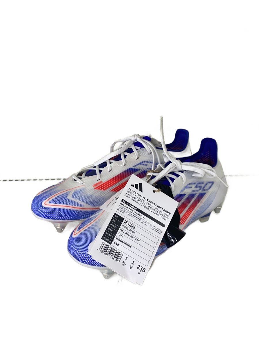 【中古】adidas◆F50 ELITE SG/23.5cm/BLU//【スポーツ】