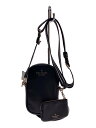 【中古】kate spade new york◆ショルダーバッグ/レザー/BLK/K4854【バッグ】