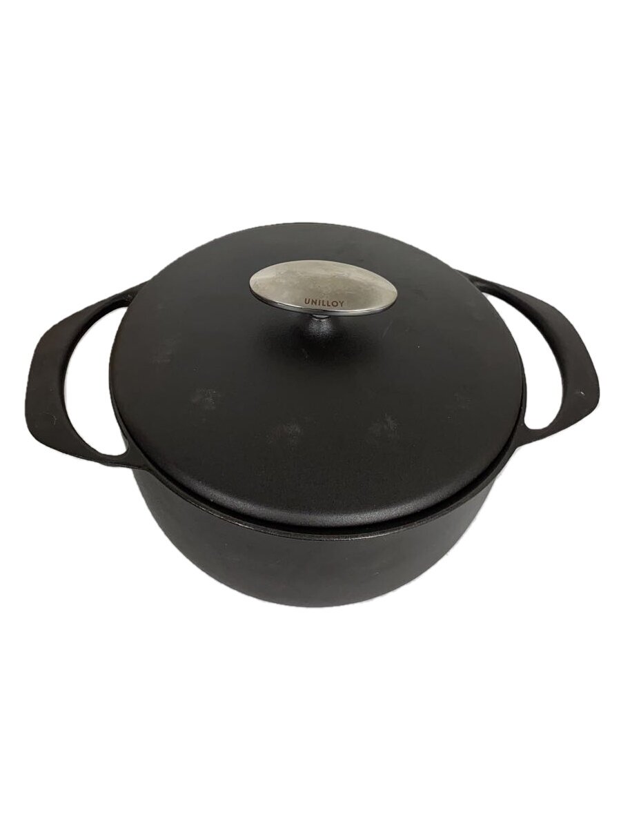 【中古】UNILLOY◆くろがね/20cm/鍋/ブラック【キッチン用品】