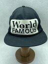 【中古】Supreme◆13SS/World Famous Mesh 5-Panel/--/BLK/メンズ//【服飾雑貨他】
