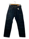 【中古】EVISU◆ボトム/30/コットン/IDG/無地/2001【メンズウェア】