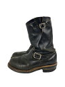 【中古】CHIPPEWA◆黒タグ/80s/8E/エンジニアブーツ【シューズ】