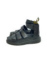【中古】Dr.Martens◆サンダル/UK4/BLK【シューズ】(4)