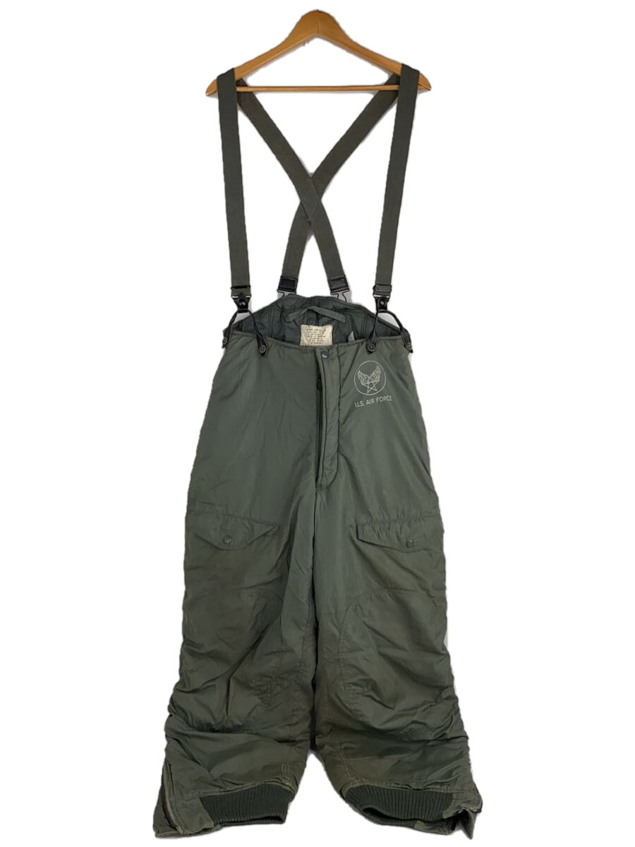 【中古】U.S.AIR FORCE◆50s~60s/F-1B/オーバーオール/32/ウール/カーキ/8415-899-0391【メンズウェア】