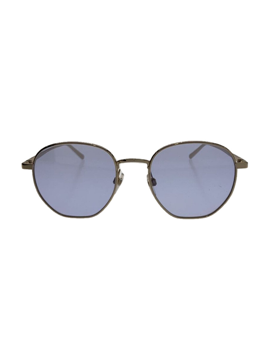 MARC JACOBS - 【中古】MARC JACOBS◆サングラス/ボストン/メタル/GLD/BLU/メンズ/J5G9O【服飾雑貨他】