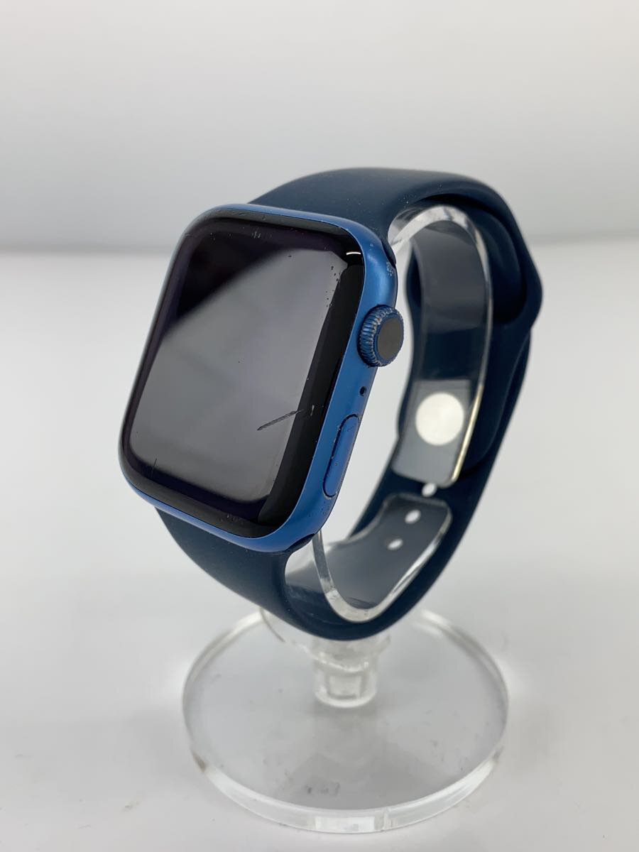 【中古】Apple◆Apple Watch Series 7 GPSモデル 45mm [ブルー] MKN83J/A/ラバー【服飾雑貨他】