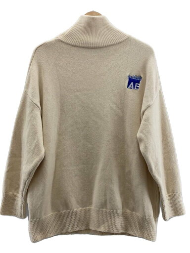 【中古】ADER ERROR◆ニット・セーター(厚手)/--/コットン/CRM/無地【メンズウェア】