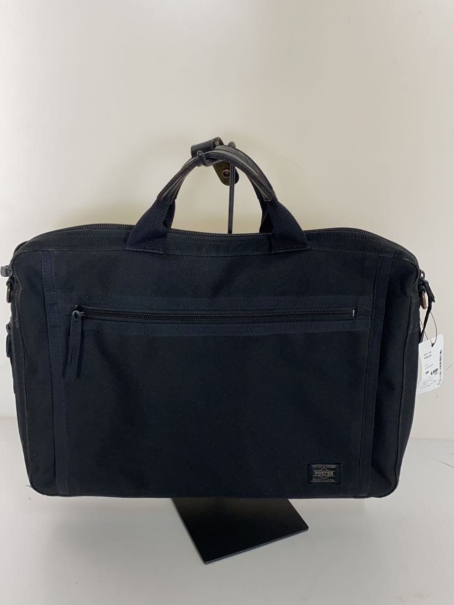 【中古】PORTER◆ブリーフケース/--/BLK【バッグ】
