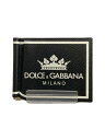 【中古】DOLCE&GABBANA◆2つ折り財布/--/BLK/メンズ/BP1920【服飾雑貨他】