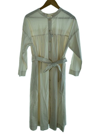 【中古】Gauze#◆SWITCHING GATHER SHIRT DRESS/7分袖ワンピース/FREE/コットン【レディースウェア】 【中古】Gauze#◆SWITCHING GATHER SHIRT DRESS/7分袖ワンピース/FREE/コットン【レディースウェア】