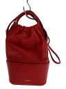 【中古】ORSETTO◆ショルダーバッグ/牛革/RED/23-092-210-0016-3-0//【バッグ】