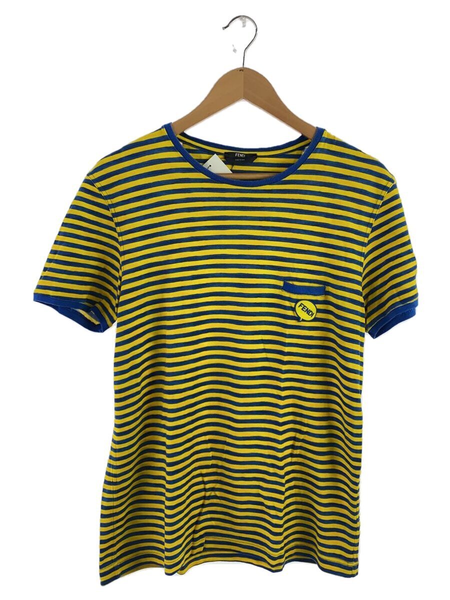 【中古】FENDI◆Tシャツ/50/コットン【メンズウェア】