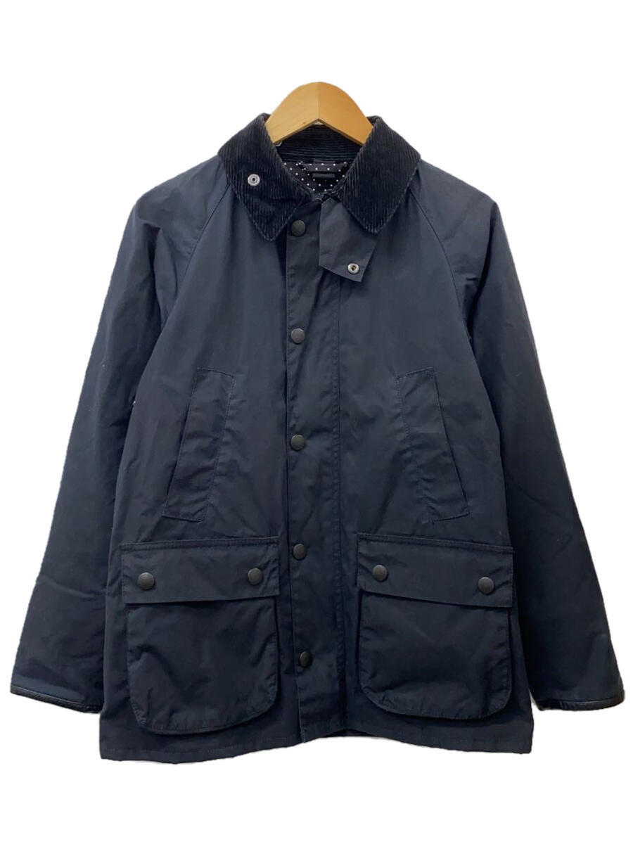 【中古】Barbour◆BEDALE/ビデイル/オイルドジャケット/ブルゾン/34/コットン/KHK【メンズウェア】