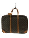 【中古】LOUIS VUITTON◆シリウス45_モノグラム・キャンバス_BRW/PVC/BRW【バッグ】