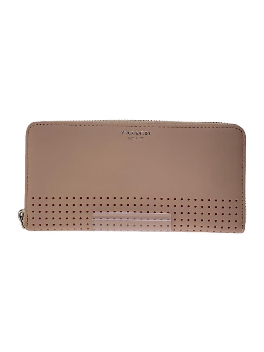 【中古】COACH◆長財布/--/PNK/レディース/48958【服飾雑貨他】