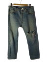 【中古】Levi’s◆ボトム/34/コットン/IDG【メンズウェア】