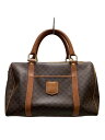 【中古】CELINE◆ボストンバッグ/PVC/BRW/総柄【バッグ】(4)