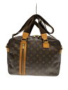 【中古】LOUIS VUITTON◆サック・ボスフォール_モノグラム・キャンバス_BRW/PVC/BRW//【バッグ】