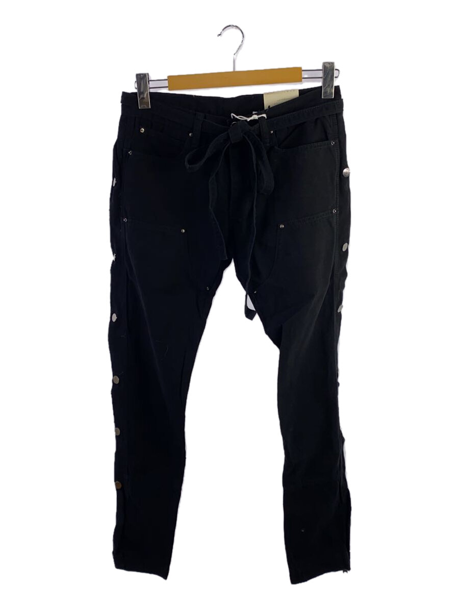 【中古】mnml◆ボトム/28/コットン/BLK【メンズウェア】