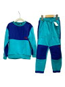 【中古】THE NORTH FACE◆セットアップ/120cm/ポリエステル/BLU【キッズ】