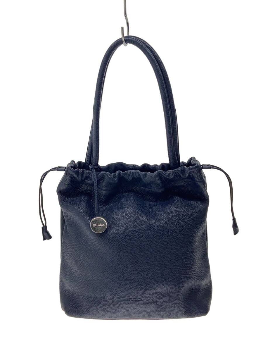 【中古】FURLA◆トートバッグ/レザー