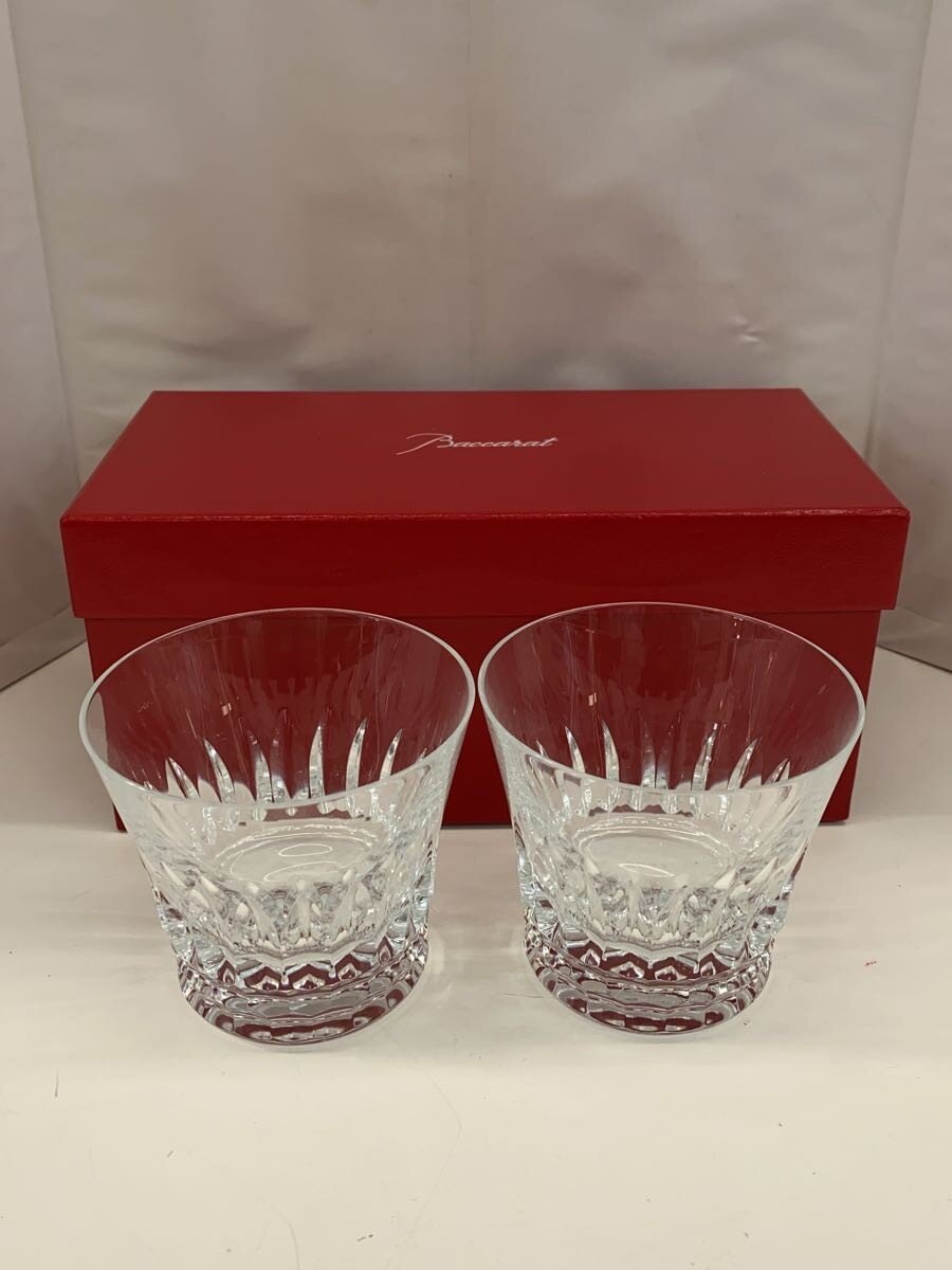 【中古】Baccarat◆グラス/2点セット/CLR/TIARA/2021/イヤータンブラー【キッチン用品】