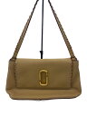 【中古】MARC JACOBS◆ショルダーバッグ/レザー/BEG【バッグ】