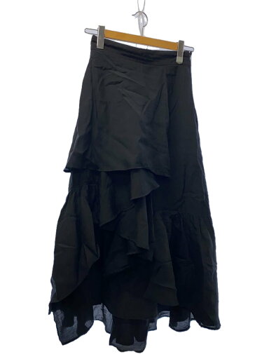 【中古】SNIDEL◆ロングスカート/1/ポリエステル/BLK/SWFS232133【レディースウェア】 【中古】SNIDEL◆ロングスカート/1/ポリエステル/BLK/SWFS232133【レディースウェア】