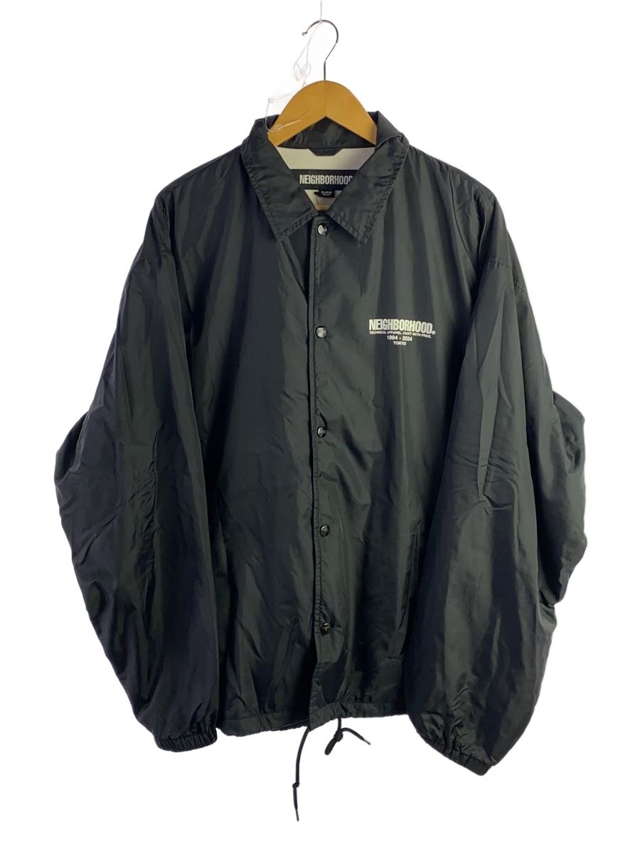 【中古】NEIGHBORHOOD◆ジャケット/XL/ナイロン/BLK/無地/241TSNH-JKM01【メンズウェア】