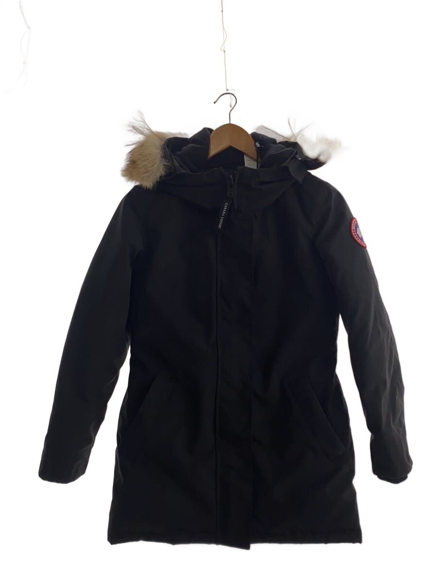 【ブランド】CANADA GOOSE 【ブランドカナ】カナダグース 【型番】 【程度】B 【サイズ】S 【メインカラー】ブラック 【素材・生地】ポリエステル 【キーワード】　　　/ 2025/12/13 セカンドストリート広島長束店【4844】【中古】CANADA GOOSE◆ダウンジャケット/S/ポリエステル ブランド CANADA GOOSE 型番 カラー ブラック 柄 無地 素材・生地 ポリエステル>色・素材について サイズ S>サイズ表示について 実寸（cm） 【ジャケット】 肩幅：37 / 身幅：47 / 着丈：75 / 袖丈：59 / ゆき：/ 【その他】 その他サイズ：/ 商品は　セカンドストリート広島長束店の店頭にて販売しております。商品に関するお問合わせは、お電話(TEL:082-209-1588)にて、問合わせ番号：2320122917450をお伝えください。 配送方法やお支払い方法に関するお問い合わせは、サポートセンターまでご連絡をお願いします。 ※お電話の対応は営業時間内のみとなります。お問い合わせフォームでお問い合わせの際はご注文番号をご記入下さい この商品に関する出品店舗からのコメント Victoria Parka Heritage Fusion Fit/多少の着用感はございますがまだまだ着用可能です。尚、店頭にも出させていただいてますのでストア掲載時と状態が異なる場合がございます。気になる点やご不明点がございましたら、お気軽にお問合せくださいませ。