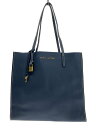 【中古】MARC JACOBS◆トートバッグ/THE GRIND SHOPPER/レザー/NVY/M0012669【バッグ】