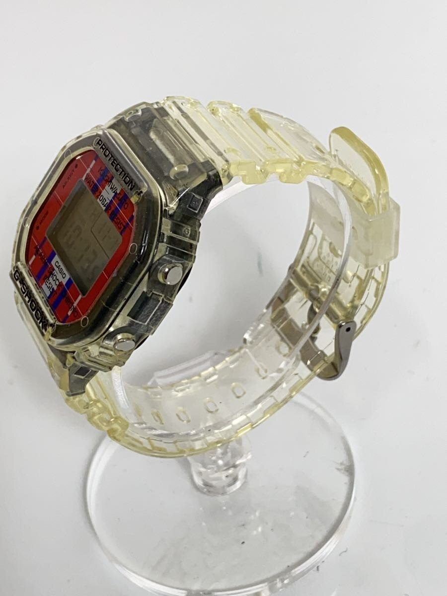 【中古】CASIO◆クォーツ腕時計_G-SHOCK/デジタル/ラバー/RED/CLR【服飾雑貨他】 2