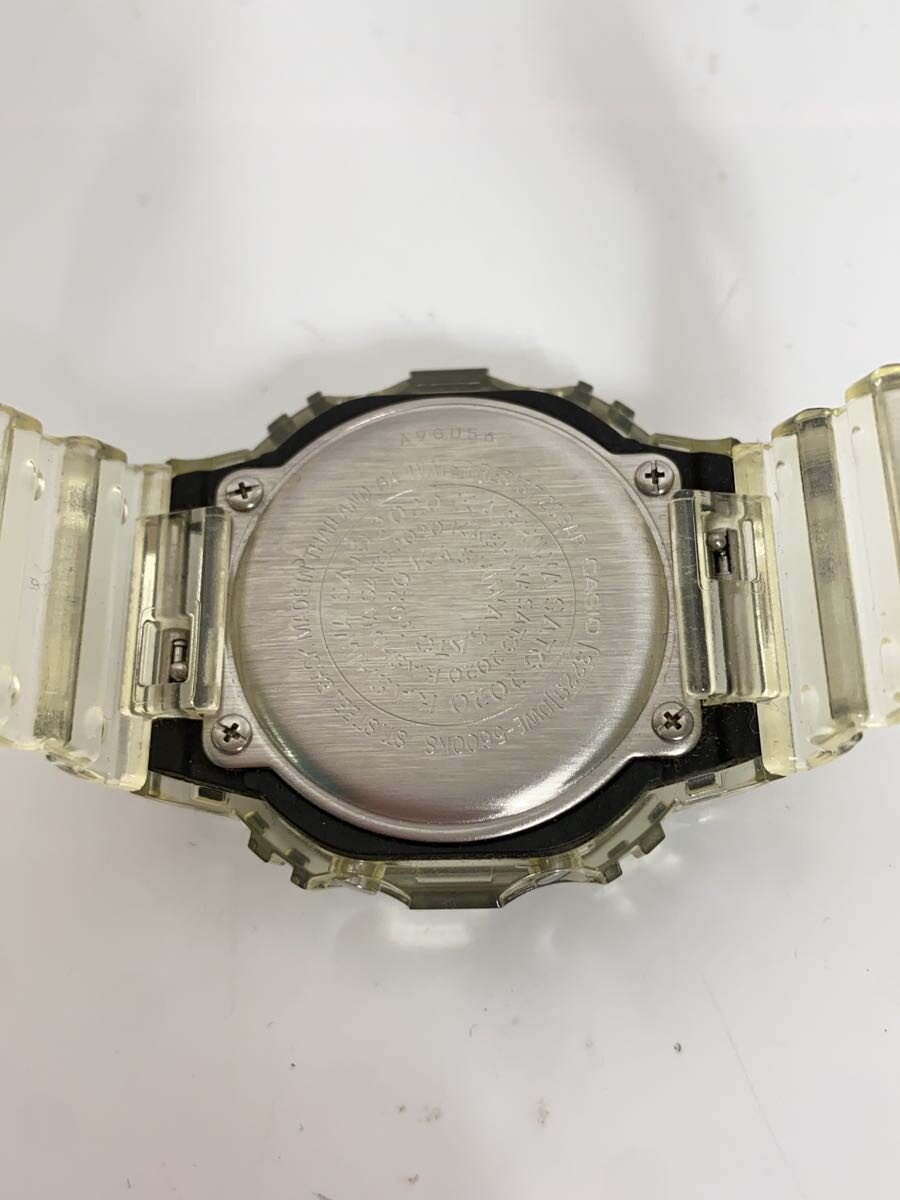 【中古】CASIO◆クォーツ腕時計_G-SHOCK/デジタル/ラバー/RED/CLR【服飾雑貨他】 3