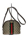 【中古】GUCCI◆ショルダーバッグ_オフィディア_GGスプリーム/レザー/BRW/総柄【バッグ】(4)