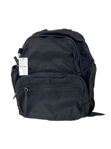 【中古】PRADA◆リュック/ナイロン/BLK/無地/使用感/ヨゴレ【バッグ】 【中古】PRADA◆リュック/ナイロン/BLK/無地/使用感/ヨゴレ【バッグ】