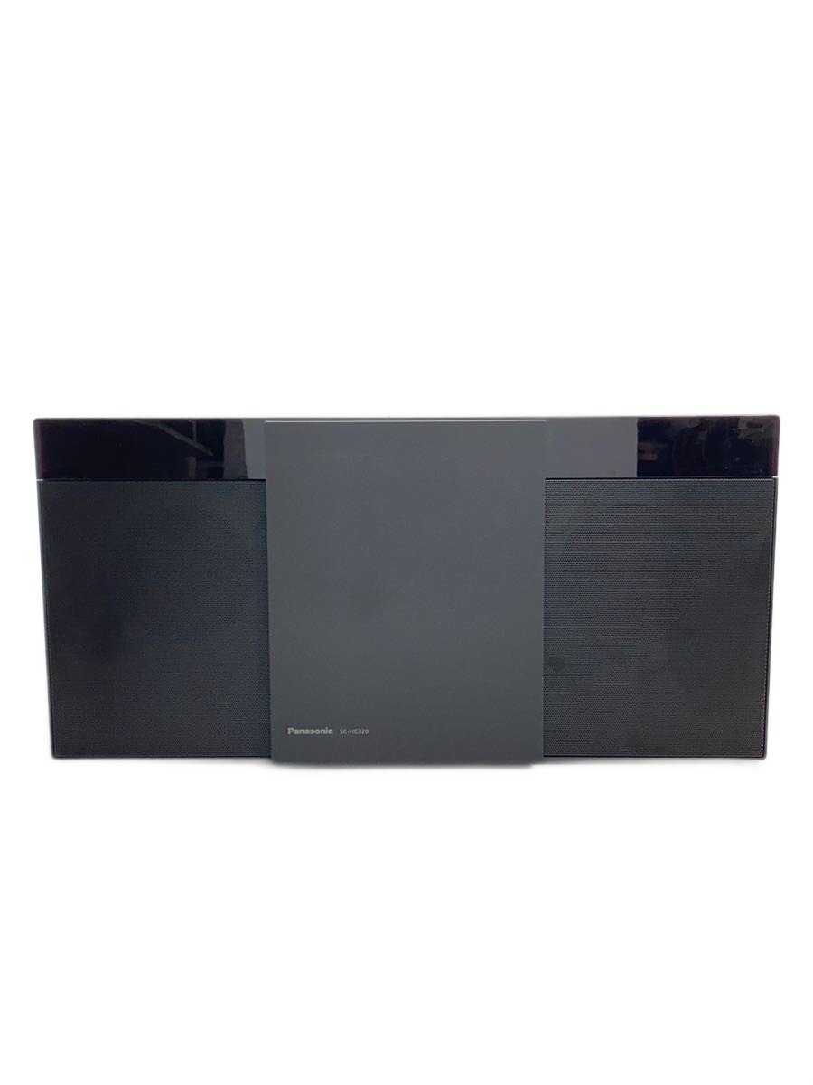 【中古】Panasonic◆ミニコンポ/SC-HC320-K/ブラック/2024年製/説明書付き【家電・ビジュアル・オーディオ】