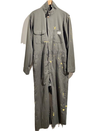 【中古】BIGMAC◆70s/タロンジップ/オールインワン/M/コットン/グレー/無地【メンズウェア】 【中古】BIGMAC◆70s/タロンジップ/オールインワン/M/コットン/グレー/無地【メンズウェア】