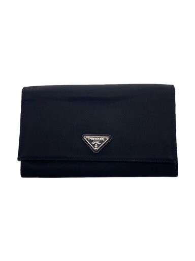 【中古】PRADA◆長財布/ナイロン/BLK/メンズ//【服飾雑貨他】 【中古】PRADA◆長財布/ナイロン/BLK/メンズ//【服飾雑貨他】