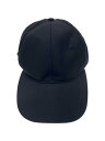 【中古】PRADA◆ベースボールキャップ/L/BLK/メンズ/2HC274【服飾雑貨他】