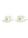 【中古】WEDGWOOD◆カップ&ソーサー/2点セット/WHT【キッチン用品】