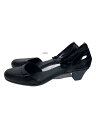 【中古】camper◆パンプス/38/BLK/PVC【シューズ】(4)